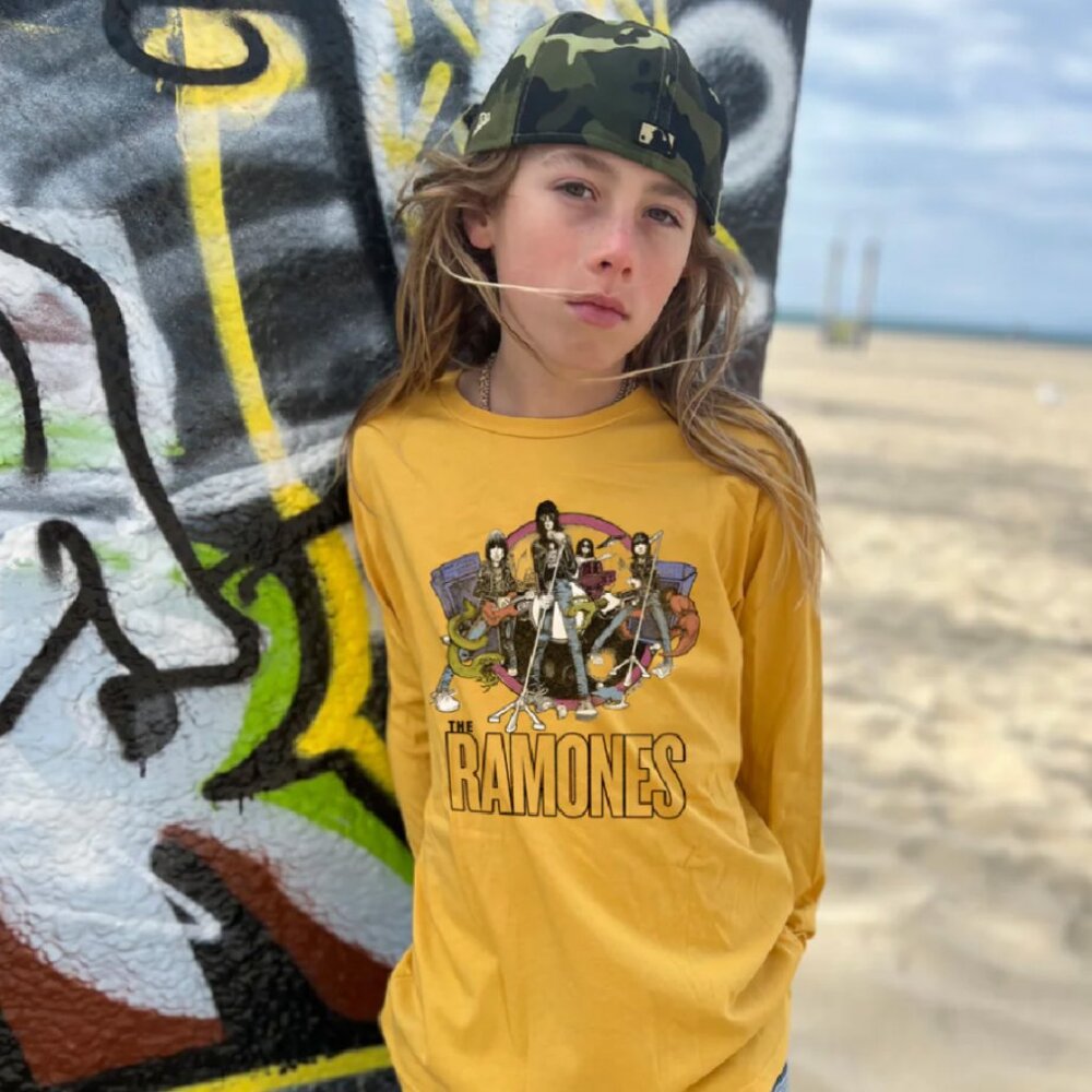 Rowdy Sprout Ramones Long Sleeve Tee